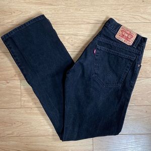 Men’s 32x33 Black 517 Levi’s Bootcut Denim Jeans Pants